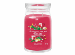 Svíčka ve skleněné dóze Yankee Candle, Vánoční veselí, 567 g