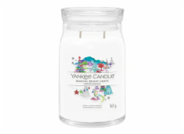 Svíčka ve skleněné dóze Yankee Candle, Čarovná zářící světýlka, 567 g