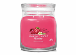 Svíčka ve skleněné dóze Yankee Candle, Červená malina, 368 g