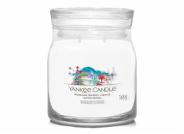 Svíčka ve skleněné dóze Yankee Candle, Čarovná zářící světýlka, 368 g