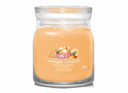 Svíčka ve skleněné dóze Yankee Candle, Mangová zmrzlina, 368 g