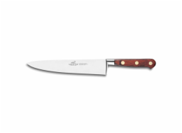 Kuchyňský nůž Lion Sabatier, 832084 Idéal Saveur, Chef nůž, čepel 20 cm z nerezové oceli, rukojeť pakka dřevo, plně kovaný, mosazné nýty