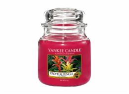 Svíčka ve skleněné dóze Yankee Candle, Tropická džungle, 410 g