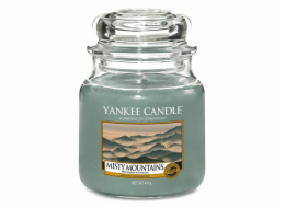 Svíčka ve skleněné dóze Yankee Candle, Mlžné hory, 410 g