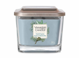 Svíčka ve skleněné váze Yankee Candle, Pobřežní cypřiš, 347 g