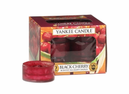 Svíčky čajové Yankee Candle, Zralé třešně, 12 ks