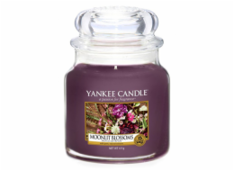 Svíčka ve skleněné dóze Yankee Candle, Květiny ve svitu měsíce, 410 g
