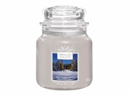 Svíčka ve skleněné dóze Yankee Candle, Chata ozářená svíčkou, 410 g