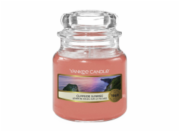 Svíčka ve skleněné dóze Yankee Candle, Východ slunce na útesu, 104 g