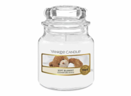 Svíčka ve skleněné dóze Yankee Candle, Jemná přikrývka, 104 g