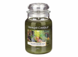 Svíčka ve skleněné dóze Yankee Candle, Podzimní procházka v přírodě, 623 g