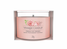 Votivní svíčka Yankee Candle, Čerstvě nařezané růže, 37 g