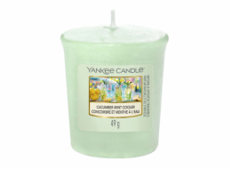 Svíčka Yankee Candle, Okurková limonáda s mátou, 49 g