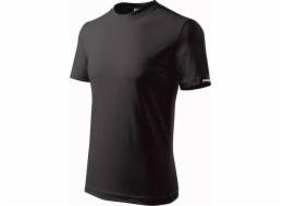Pánské tričko Dedra XXL, černé, 100% bavlna