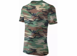 Pánské tričko Dedra XXXL, CAMO, 100% bavlna