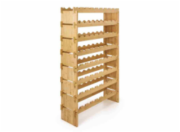 Regál na víno G21 na 72 lahví, bambusový