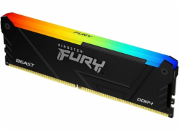 Kingston FURY Beast/DDR4/128GB/3200MHz/CL16/4x32GB/RGB/Black