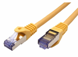 Patch kabel Roline S/FTP cat 6A, LSOH, 7,5m, žlutý