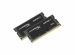 Paměť Kingston HyperX Impact DDR4 SOD 16GB, 2666Hz CL15, 2x8GB - Rozbaleno