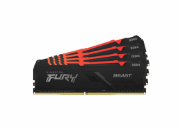 Kingston Fury Beast DIMM DDR4 64GB 3600MHz RGB (Kit 4x16GB)