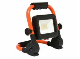 ECOLITE LED reflektor se stojanem 20W, AKU, 1200lm, 4000K, IP65 oranžový, RMLED-20W/ORA/AKU