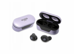 Guess True Wireless Stereo Earphones, fialová Nové
