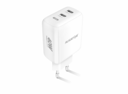 Chytrá síťová nabíječka ALIGATOR Power Delivery 40W, 2xUSB-C, bílá