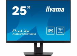 iiyama ProLite/XUB2595WSU-B5/25"/IPS/1920x1200/75Hz/4ms/Black/3R