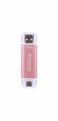 Transcend ESD310P 512GB, TS512GESD310P Transcend ESD310P 512GB, External SSD, USB 10Gbps, Type C/A