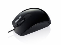 ASUS DS-2521A/Kancelářská/Optická/Pro praváky/1 000 DPI/Drátová USB/Černá