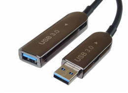 PremiumCord USB3.0 + 2.0 prodlužovací optický AOC kabel A/Male - A/Female 7m