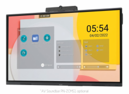 86" LED SHARP PN-L862B,3840x2160,16/7,400cd,touch