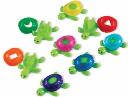 Výukové materiály Výuková sada tvarů do koupele želvy