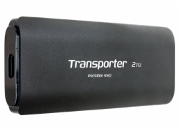 PATRIOT TRANSPORTER 2TB Portable SSD / USB 3.2 Gen2 / USB-C / externí / hliníkové tělo