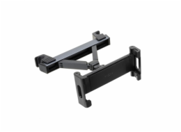 Držák FIXED Passenger Max pro tablety s uchycením do opěrky hlavy a posuvným ramenem, space gray