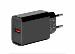 OBAL:ME Cestovní Nabíječka USB-A 18W Black