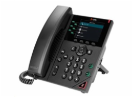 Poly VVX 350 6linkový IP telefon, PoE