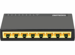 INTELLINET Desktop 8-Port Gigabit Ethernet Switch černá 