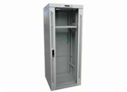 LEXI-Net 19" stojanový rozvaděč 42U 600x600 rozebiratelný, ventilační jednotka, termostat, kolečka, 600kg, sklo, šedý