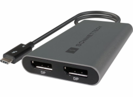 Sonnet USB DisplayLink Adapter, USB-A Stecker > Dual 4K DisplayPort