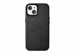 Woodcessories Bio Leather Case MagSafe iPhone 15 Black