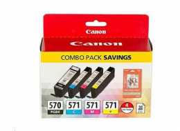 Canon cartridge PGI-570/CLI-571 PGBK/C/M/Y/BK MULTI / 1x15ml +4x7ml