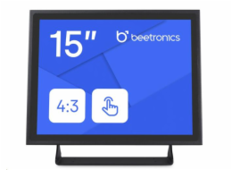 Dotykový monitor Beetronics 10HB9M 10" LED, PCAP (10-pcTouch), USB, bez rámečku, černý