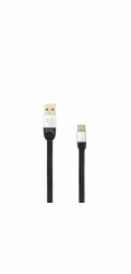 Sbox USB 2.0-Type-C/2.4A black/silver 1.5M