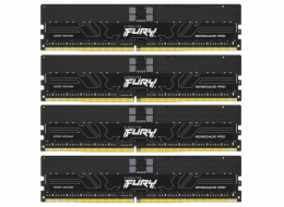 Kingston FURY Renegade Pro/DDR5/128GB/6000MHz/CL32/4x32GB/Black