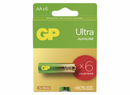 GP alkalická baterie ULTRA AAA (LR03) 4pack