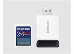 Samsung SDXC 256GB PRO ULTIMATE + USB adaptér