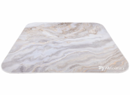 AROZZI Zona Quattro White Marble/ ochranná podložka na podlahu/ 116 x 116 cm/ design bílý mramor