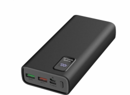 Platinet Power Bank PMPB20WQC727B 20000mAh PD3.0 QC3.0 display černá