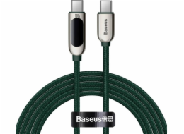 Kabel USB-C k displeji USB-C Baseus, 100 W, 2 m (zelený)